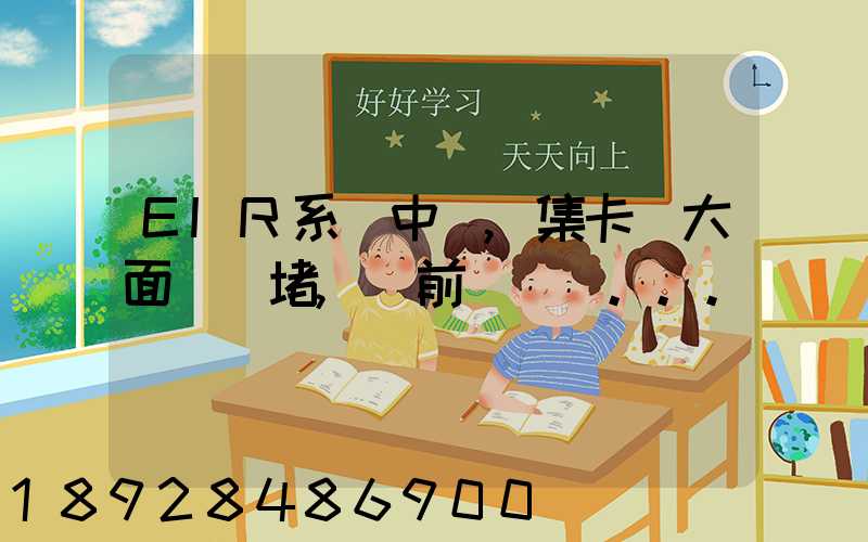 EIR系統中斷,集卡車大面積擁堵,節前運輸難...