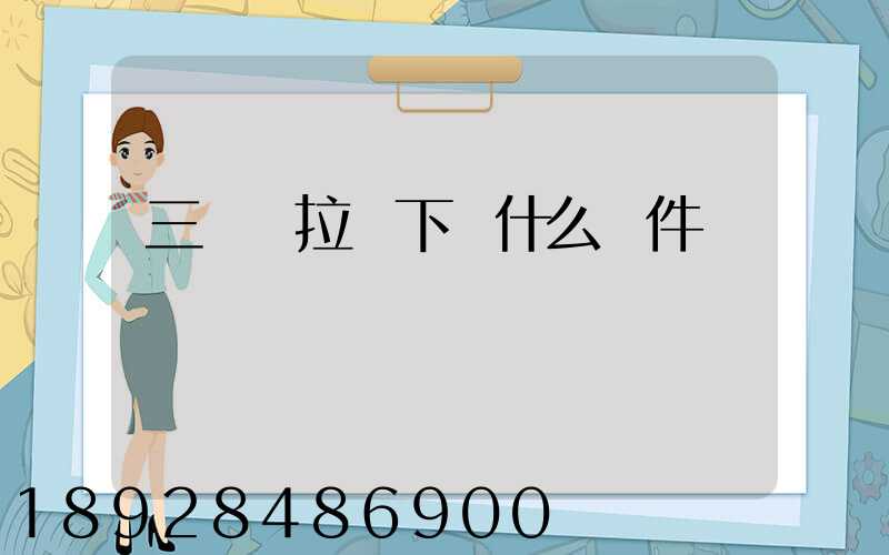 三輪車拉貨下載什么軟件