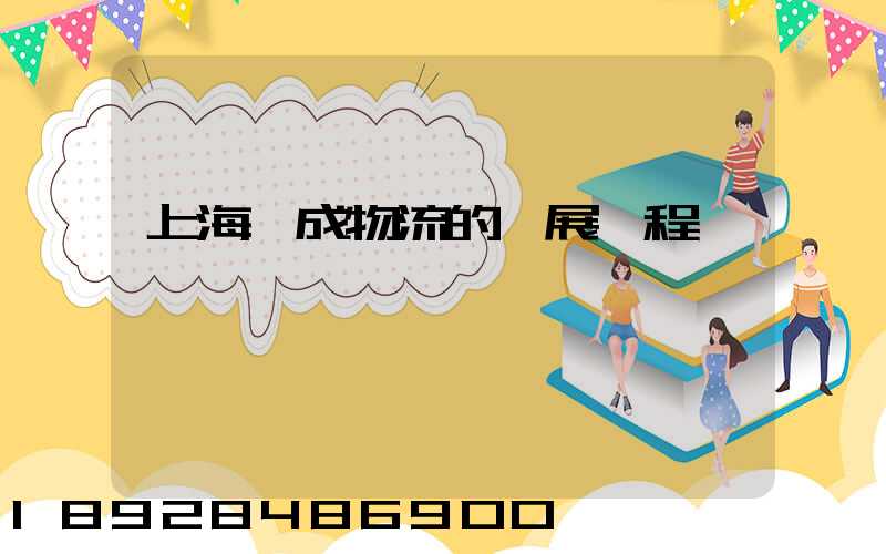 上海遠成物流的發展歷程
