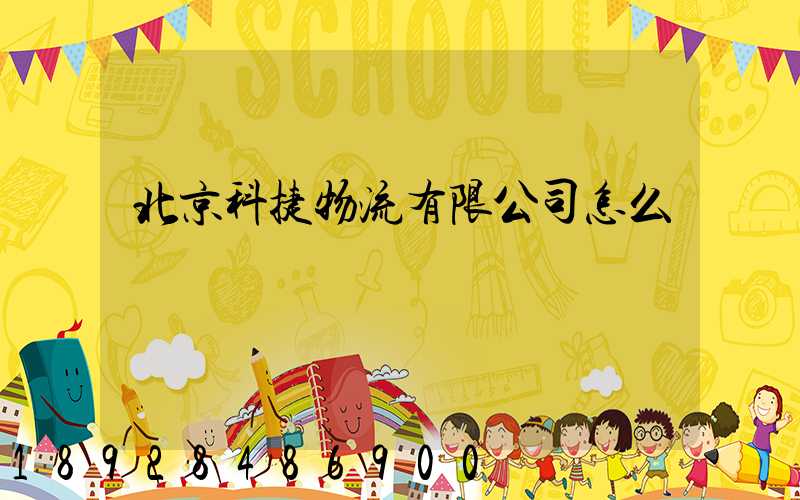 北京科捷物流有限公司怎么樣