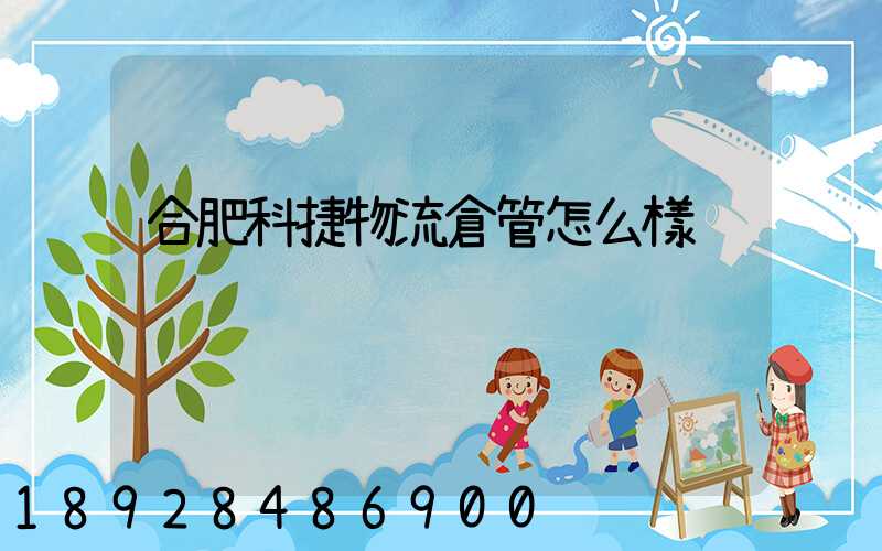 合肥科捷物流倉管怎么樣