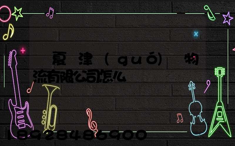 寧夏寧津國(guó)際物流有限公司怎么樣