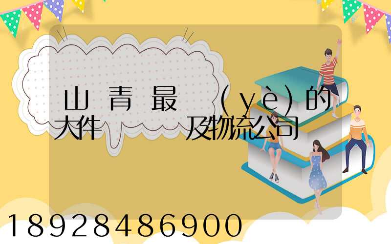 山東青島最專業(yè)的大件運輸車隊及物流公司