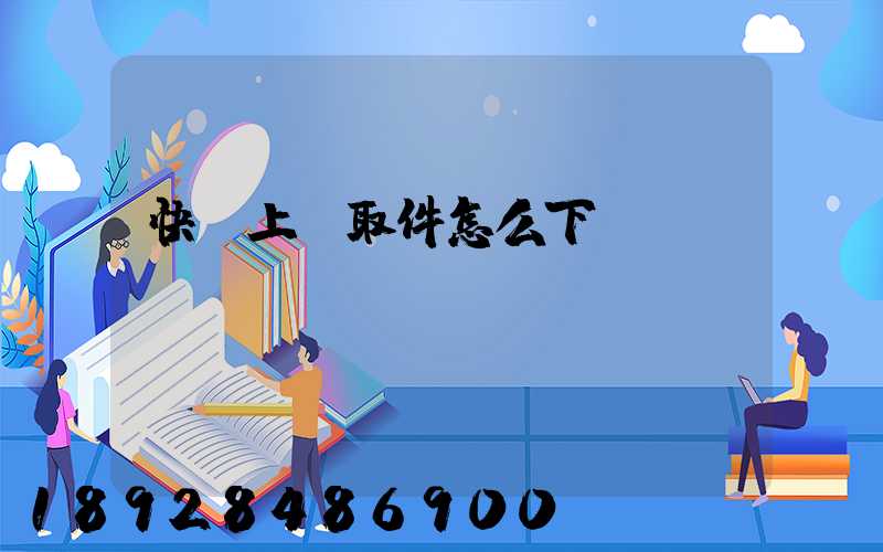 快遞上門取件怎么下單