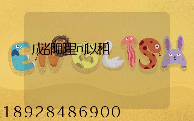 成都哪里可以租車