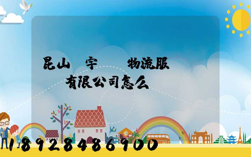 昆山瀚宇國際物流服務(wù)有限公司怎么樣