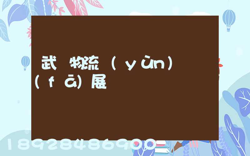 武漢物流運(yùn)輸發(fā)展