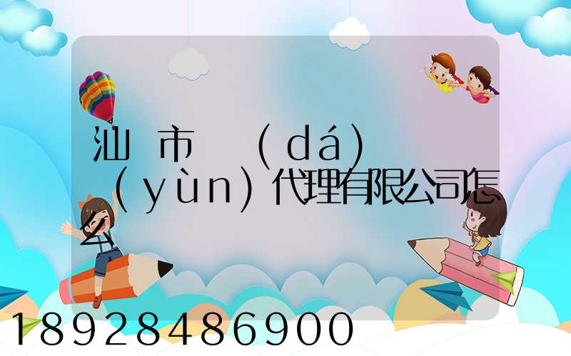 汕頭市龍達(dá)國際貨運(yùn)代理有限公司怎么樣