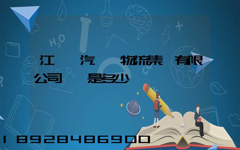 江蘇蘇汽國際物流集團有限公司電話是多少