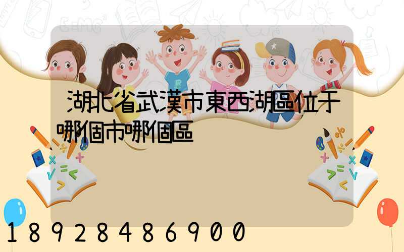 湖北省武漢市東西湖區位于哪個市哪個區