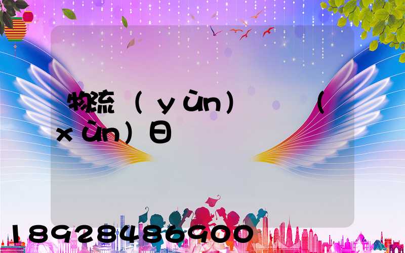 物流運(yùn)輸實訓(xùn)日劇