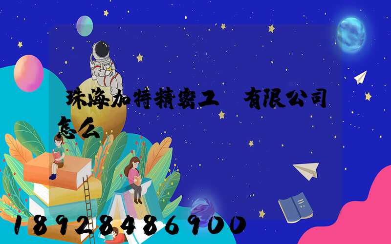 珠海加特精密工業有限公司怎么樣