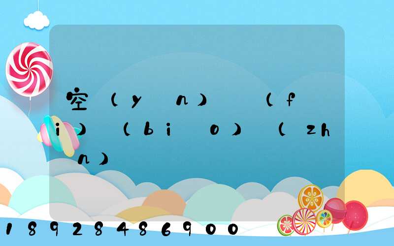 空運(yùn)計費(fèi)標(biāo)準(zhǔn)