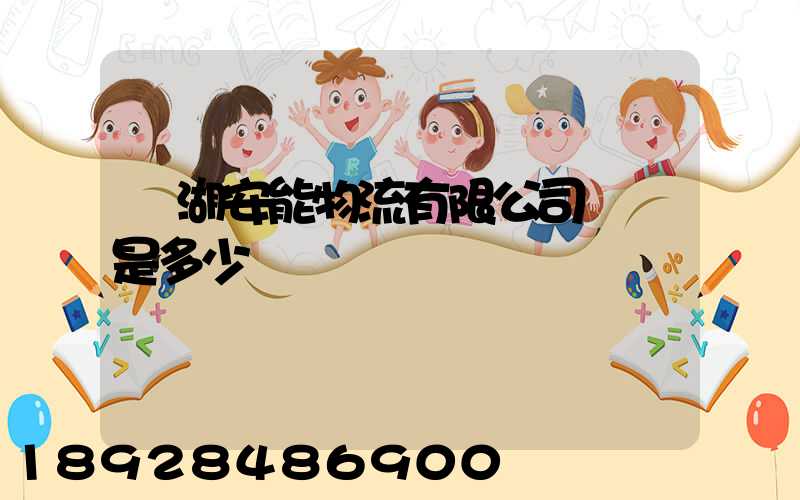 蕪湖安能物流有限公司電話是多少