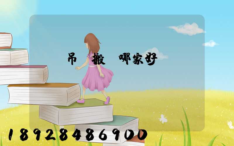 設備吊裝搬運哪家好