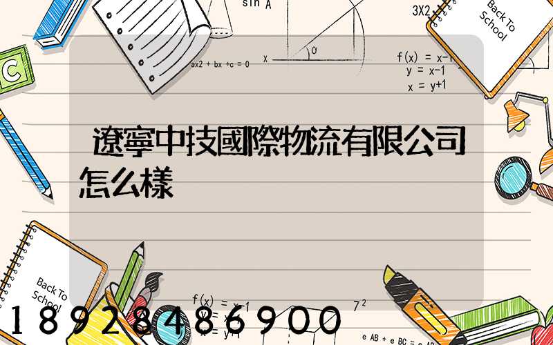 遼寧中技國際物流有限公司怎么樣